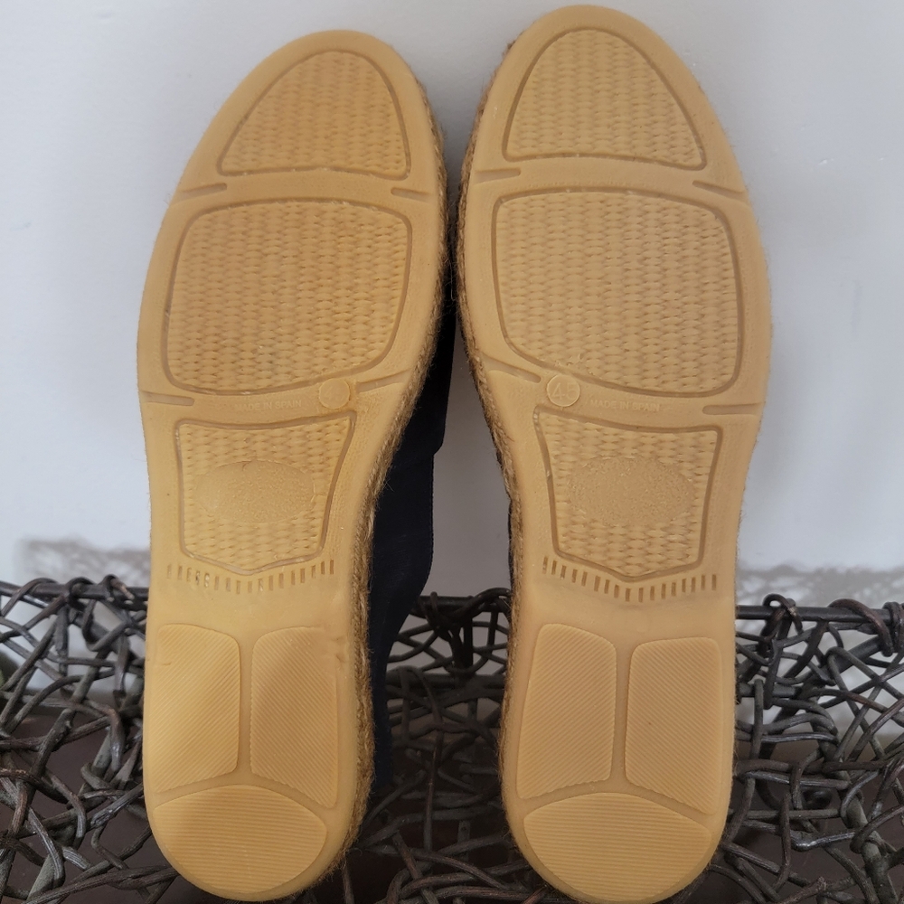 Viscata Men's Espadrille Flats Sitges Blue Canvas Size 12 - Picture 7 of 11